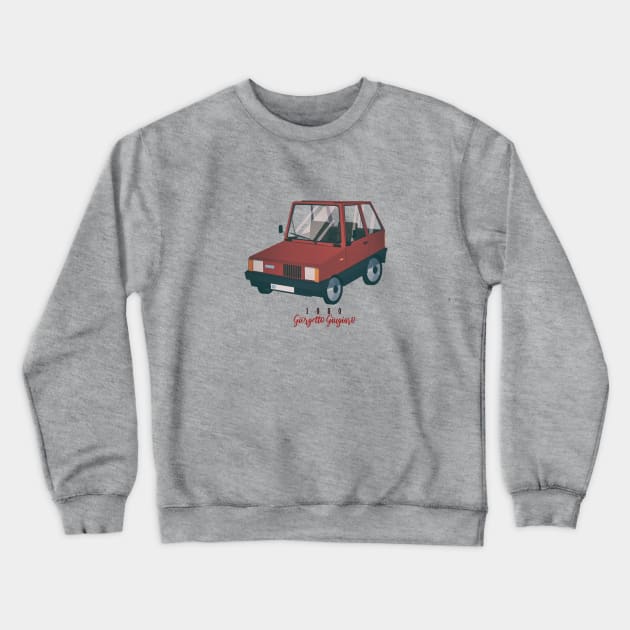 Fiat Panda Crewneck Sweatshirt by itoalon
